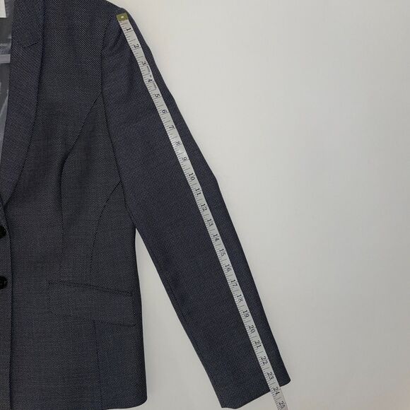 Hugo Boss Jewona Suit Charcoal Grey Women's Wool Blend Set Blazer 8 Pants 10 EUC - Picture 11 of 16